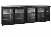 TEFCOLD CBC 410 G Minibar, prosklené křídlové dveře  